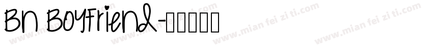 BN BoyfriEnd字体转换